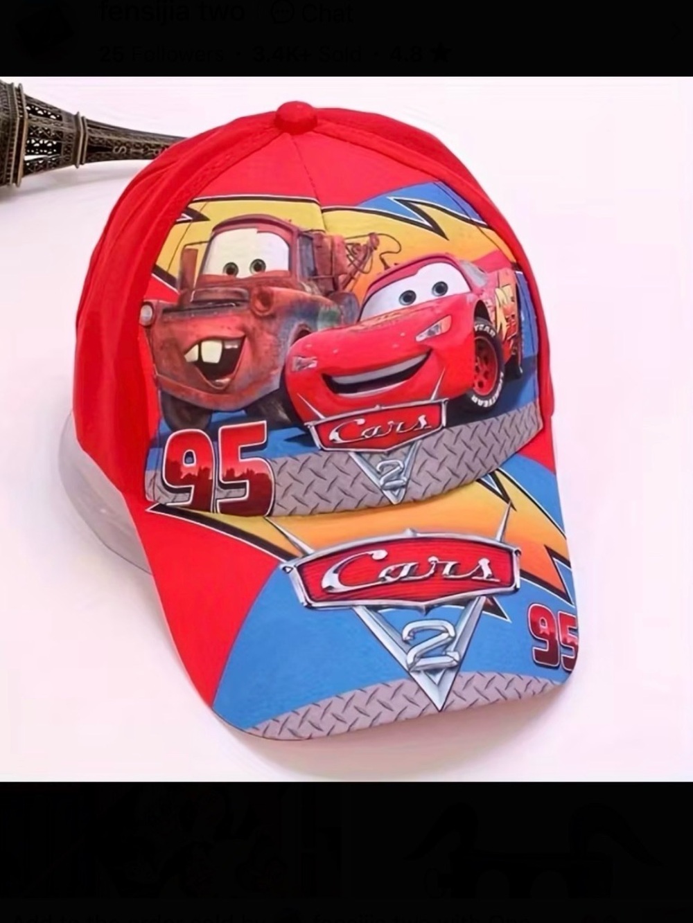 Cars Baseball Hat